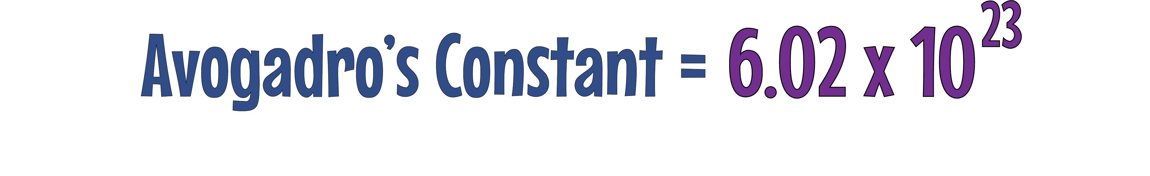 Avogadro's Constant